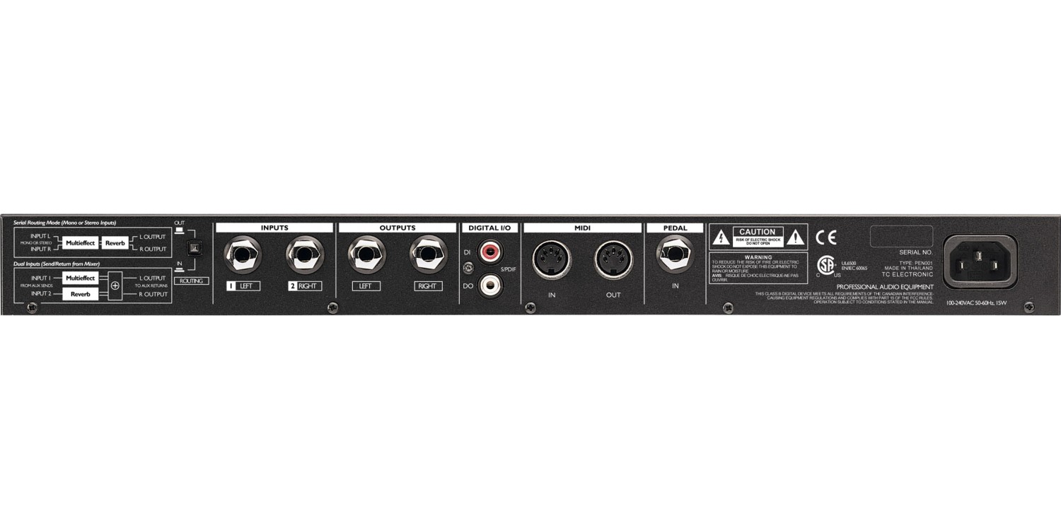 Процесор ефектів TC ELECTRONIC M350 купити у Києві M350 з доставкою